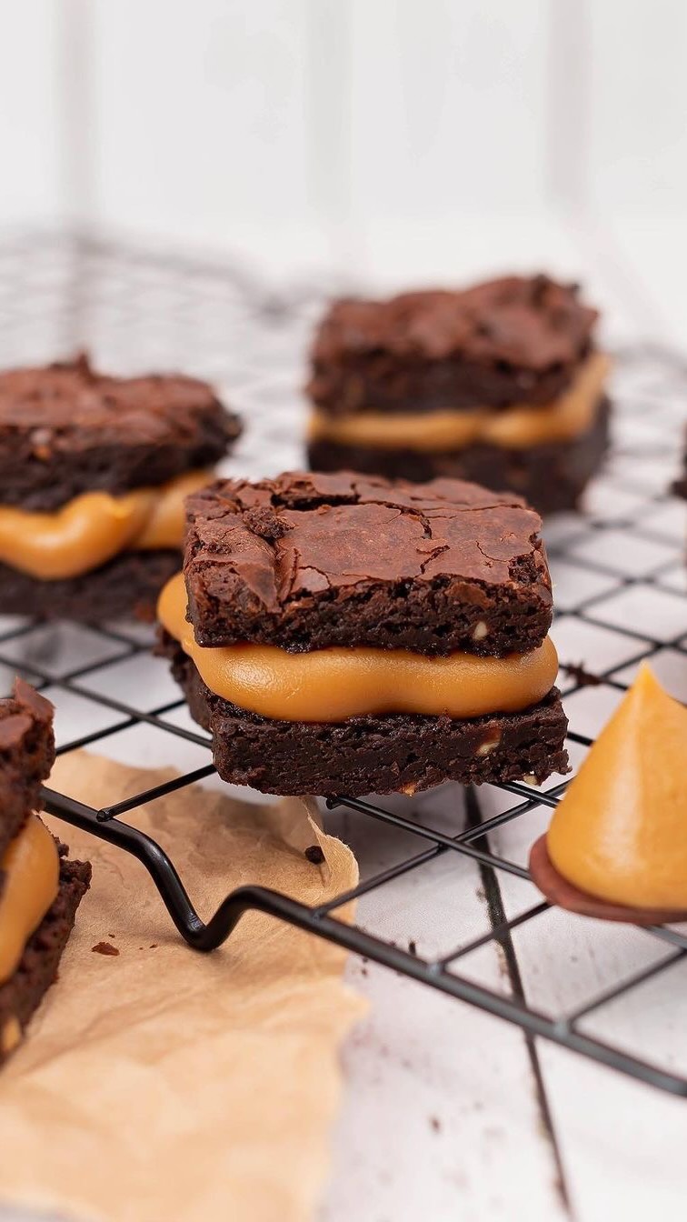 Brownie artesanal de chocolate